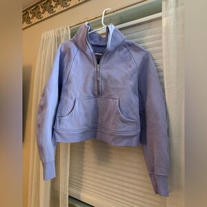Lululemon Scuba Funnel Neck Half Zip